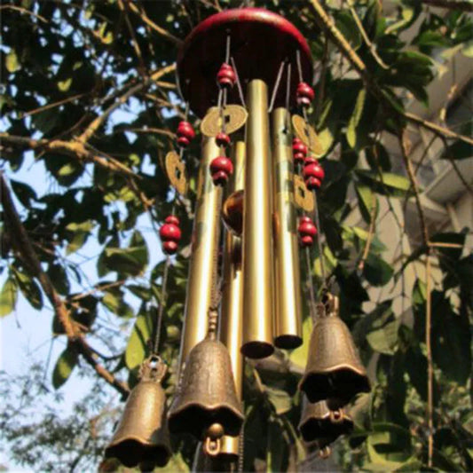 Large Metal Wind Chime – Church Bell Style for Outdoor Garden & Home Decor